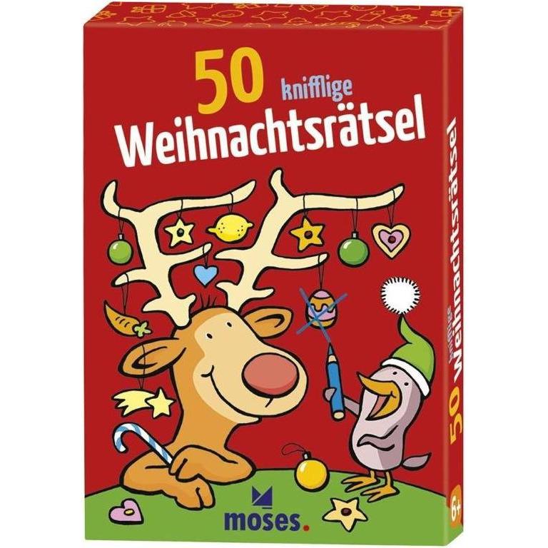 Thumbnail - Moses 50 knifflige Weihnachtsrätsel
