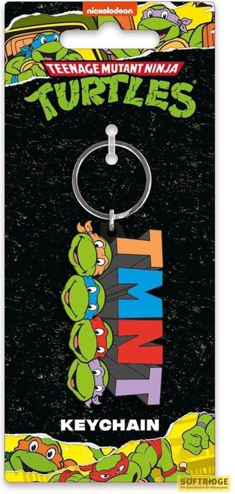 Pyramid Tortues Ninja porte-clés caoutchouc Classic