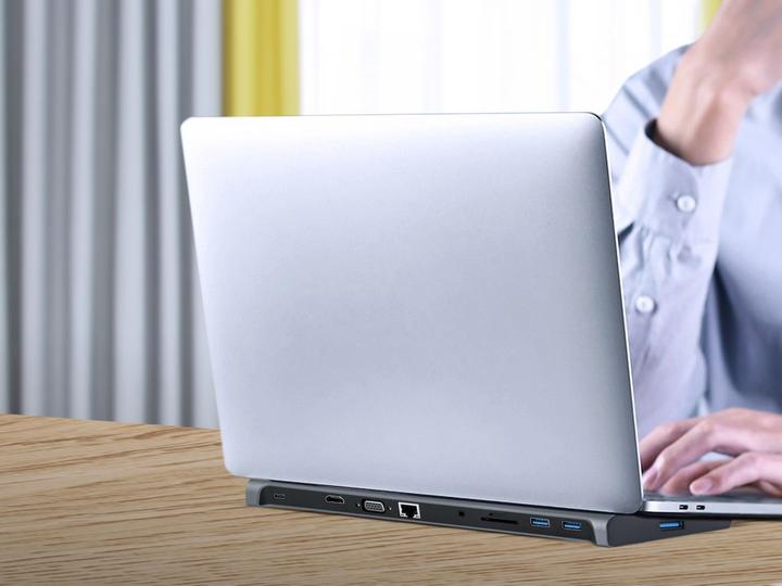 Produktbild Gembird USB Type C multi port adapter 10 (USB-C, 10 Ports)