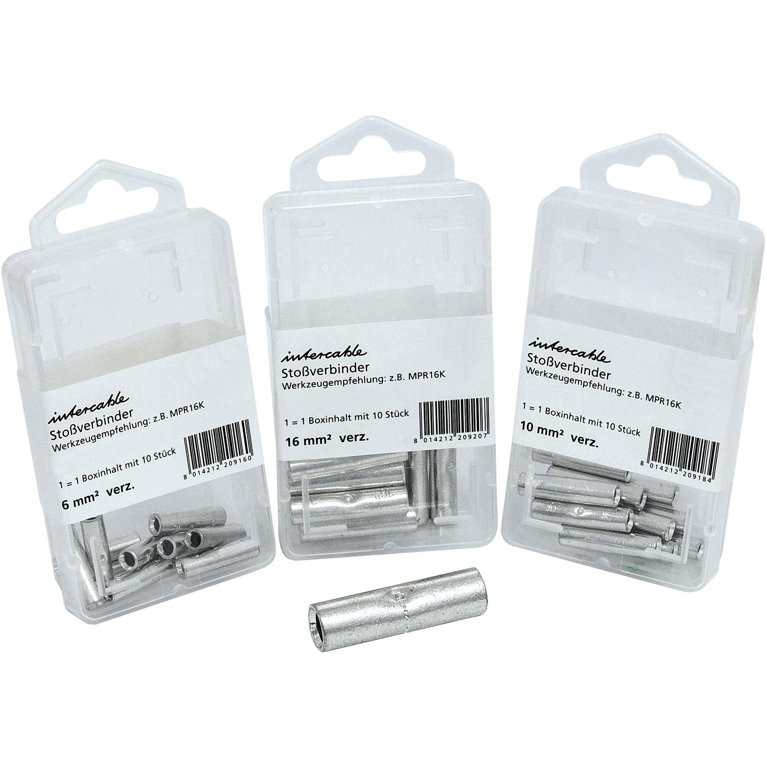 Intercable, Kabelverbindung, Stossverbinder ICR50VSB10 50qmm m.Mittenanschlag SB-Boxen In.:10S