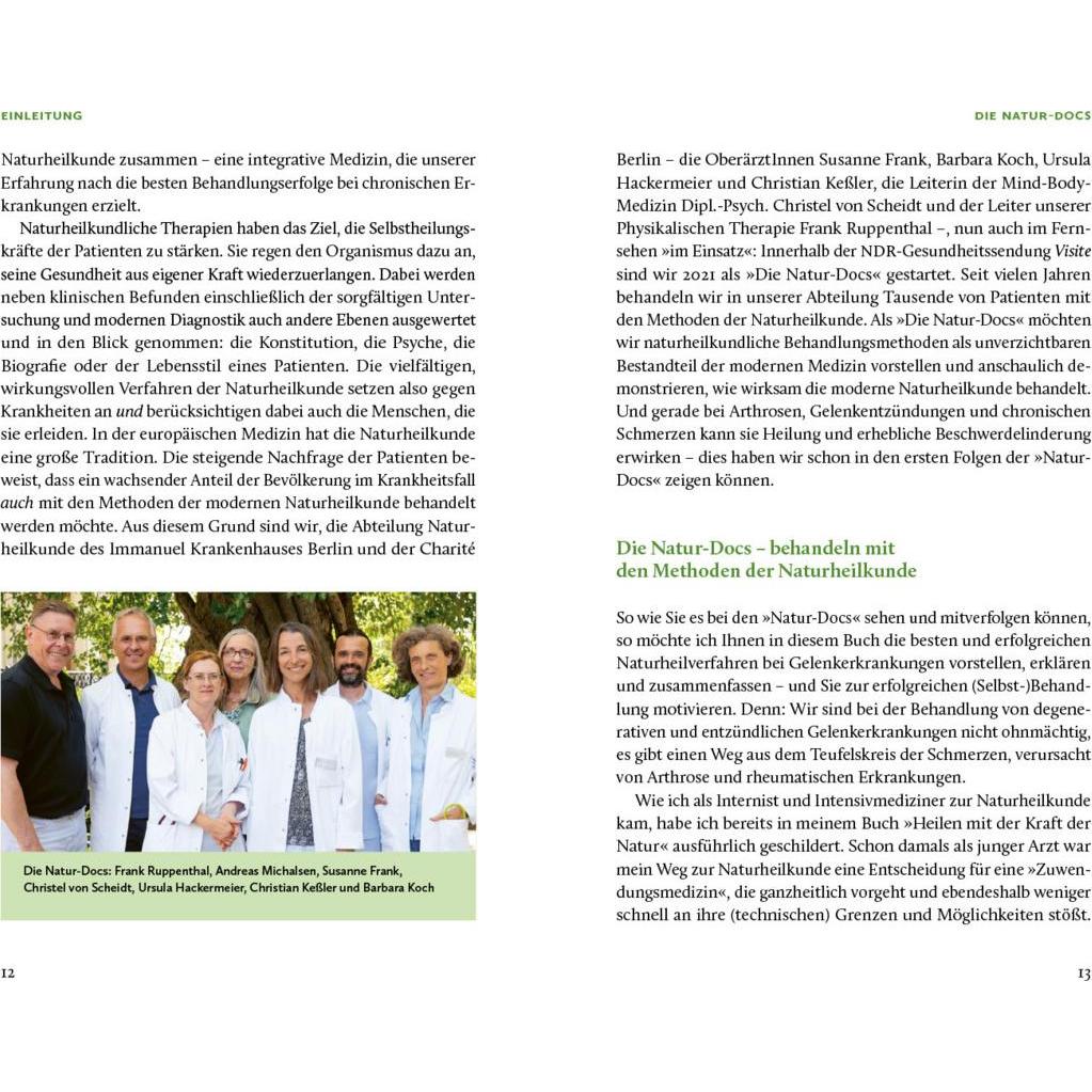 Thumbnail - Die Natur-Docs – Meine besten Heilmittel für Gelenke, Arthrose, Rheuma und Schmerzen, Fachbücher von Andreas Michalsen