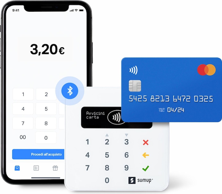 Actual product image SumUp Air card reader
