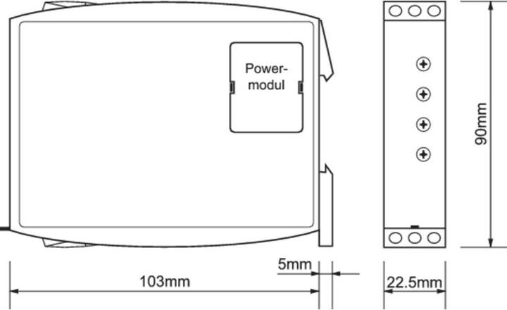 Actual product image Tele Monitoring relay
