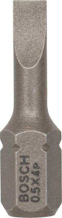 Produktbild Bosch Professional Zubehör Schrauberbit Extra-Hart S 0,5 x 4,0, 25 mm, 25er-Pack (Schraubschlitz)