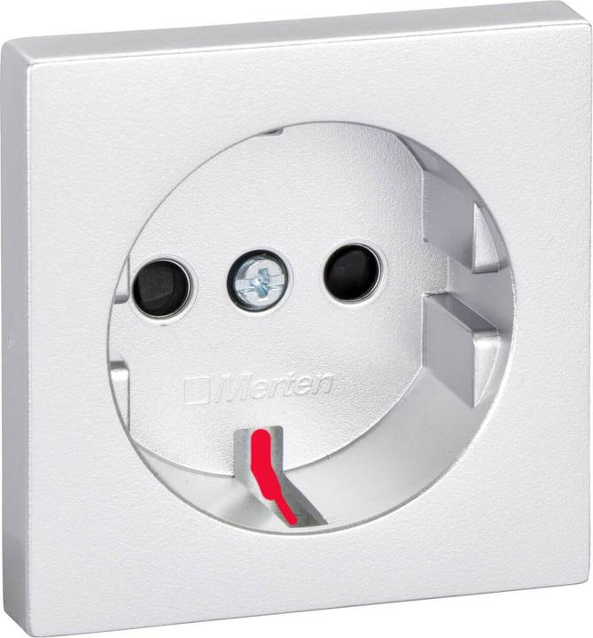 Produktbild Merten Zentralplatte MEG2330-0460 alu System M