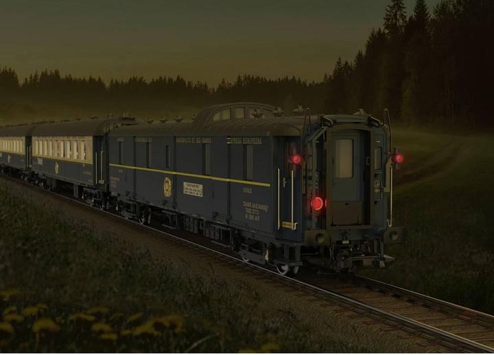 Actual product image Trix H0 T26470 Pullman Car Set "Edelweiss (Track H0)