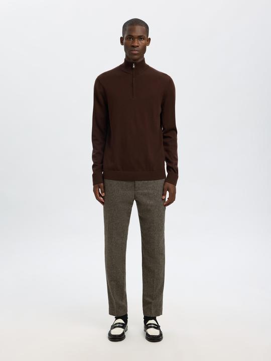 Immagine prodotto Selected Homme Maglia con mezza zip in 100% lana merino (M)