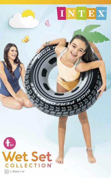 Actual product image Intex Jumboring Autoreifen