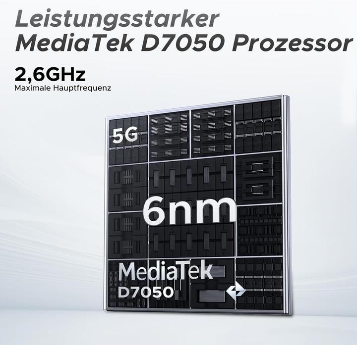 Actual product image Doogee Blade GT 5G (256 GB, Noir, 6.72", 5G)