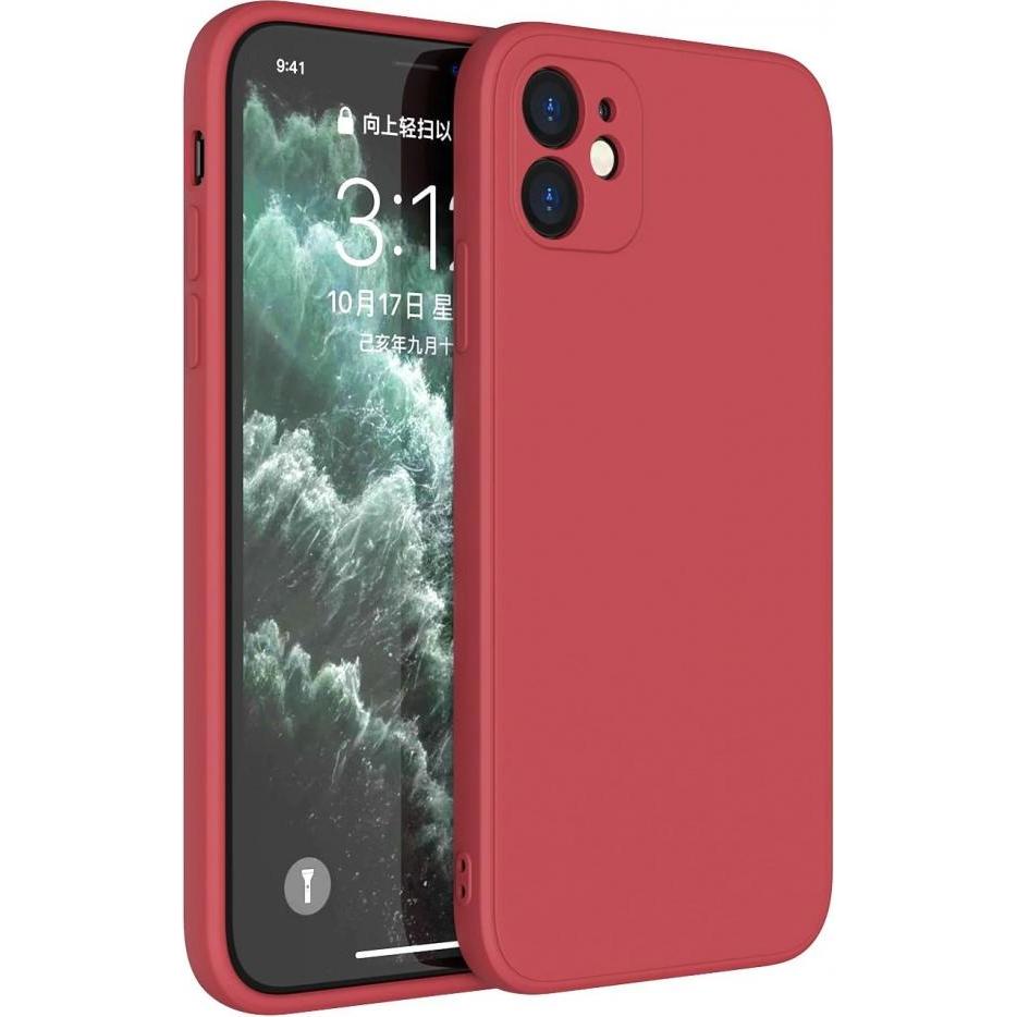 Screenguard Liquid Case (Apple iPhone 12), Smartphone Hülle, Rot
