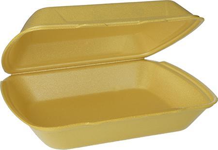 Actual product image Starpak Menu boenit hinged lid undivided (100 x)