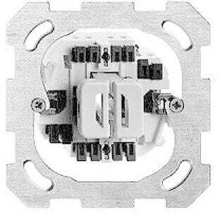 Actual product image Feller UP switch SCH1/3+3/1p. ws