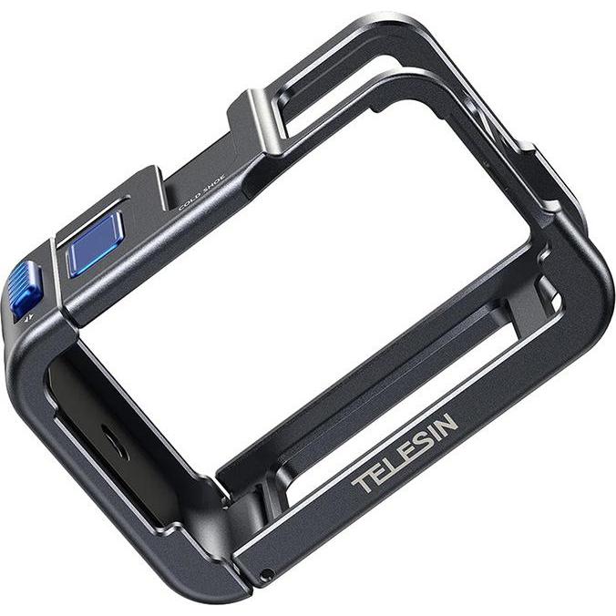Telesin Metal Cage V2 For GoPro HERO 9/10/11/12/13 (T-S6-FMS-13-TDJ), Accessori action cam, Nero