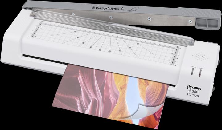 Produktbild Olympia A 350 Combo DIN A3 Laminiergerät m. Hebelschneider (75 - 125 µm, A4, A3)