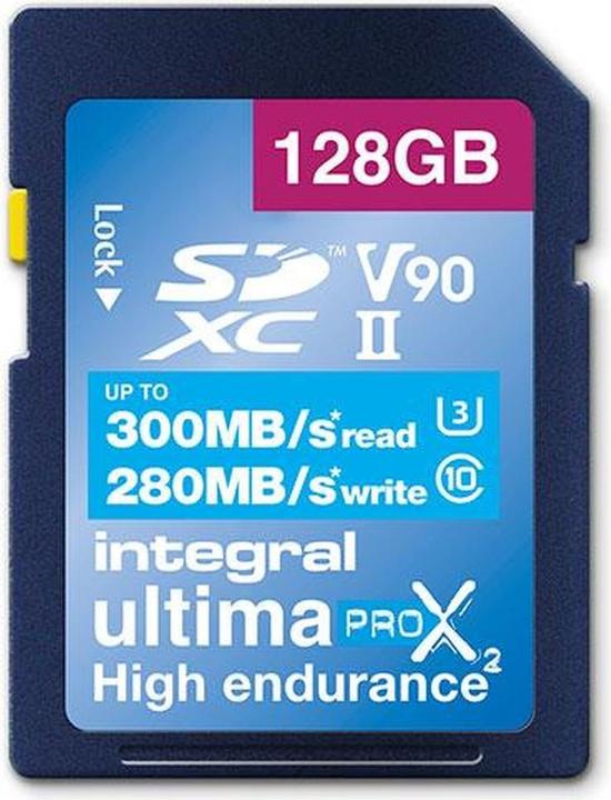 SDXC-Card 128GB Ultima Pro UHS-II V90 (128 GB, SDXC, U3, UHS-II)