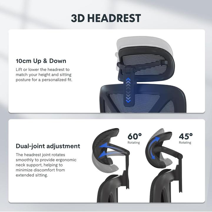 Immagine prodotto Flexispot Sedia da ufficio (51 - 57 cm)