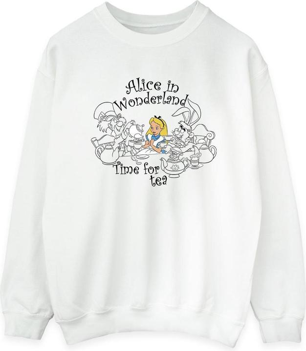 Produktbild Disney Alice im Wunderland Zeit Tee Sweatshirt (XXL)