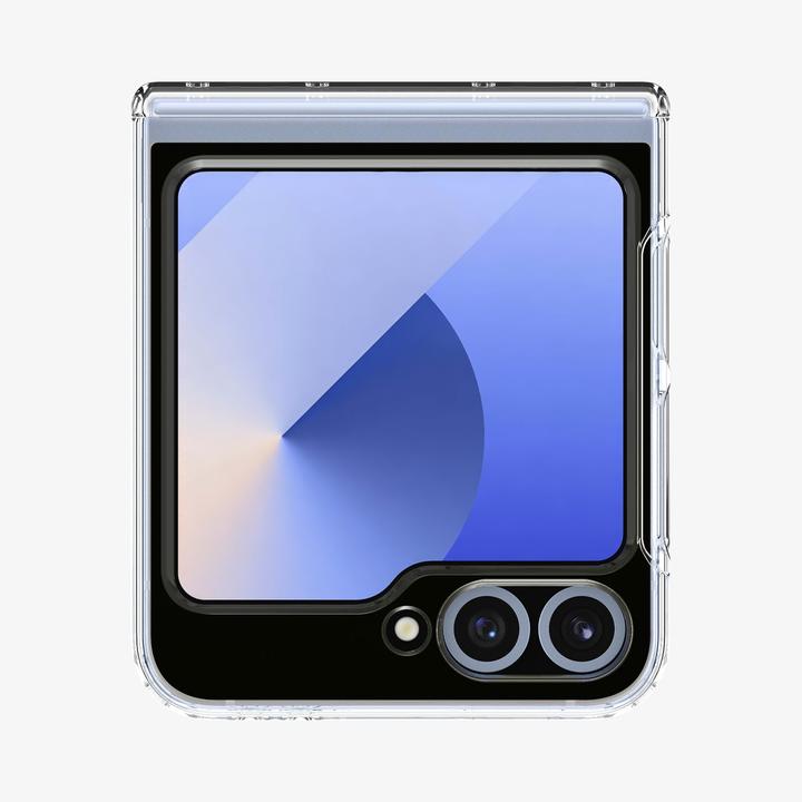 Actual product image Spigen Ultra Hybrid Pro (MagFit) Galaxy Z Flip 6 Case Clear White (Samsung Galaxy Z Flip6, Samsung Galaxy Z Flip7 FE)