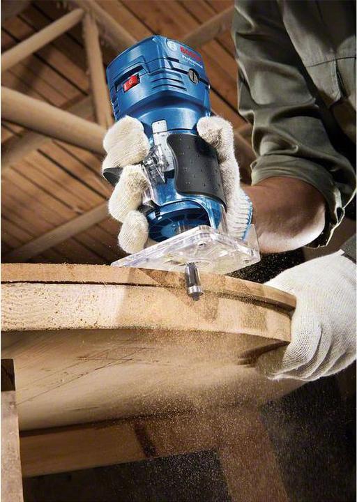 Productafbeelding Bosch Professional Bosch kantenfrees GLF 55-6 Professionele laminaatfrees 550W 230V 06016A0000