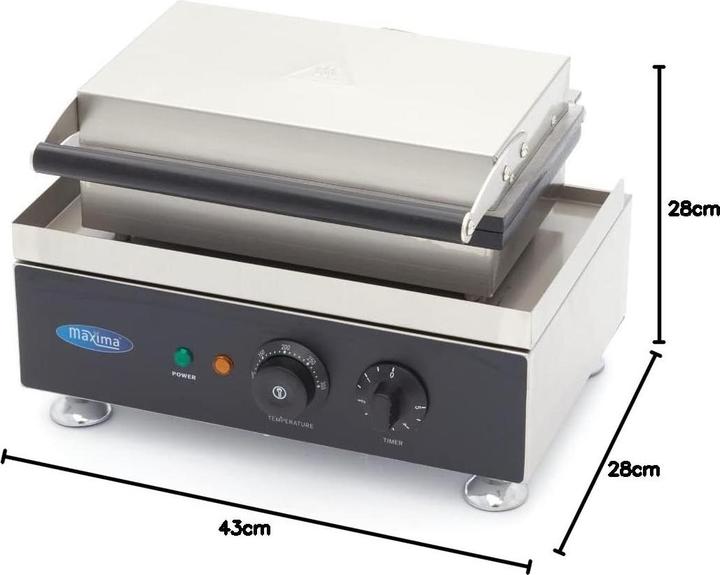 Produktbild Maxima Waffle Iron 4 Pieces