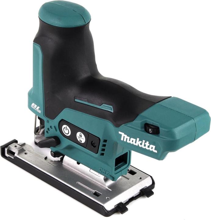 Produktbild Makita JV102DZ Akku-Gehrungssäge 12V MAX, BL-Motor, ohne Akkus und Ladegerät.