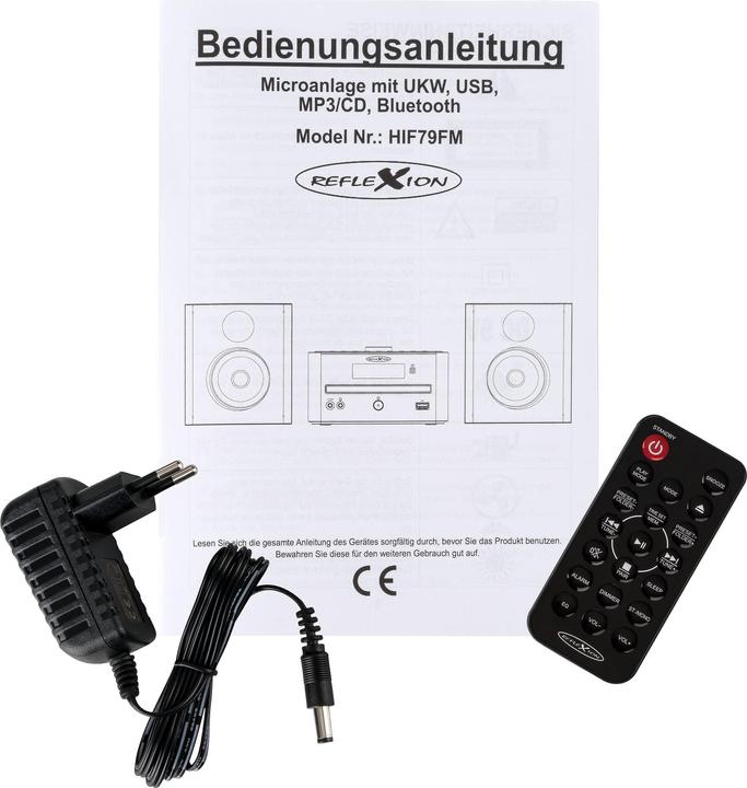 Actual product image Reflexion HIF79FM (Bluetooth, CD player, 2x 16 W)