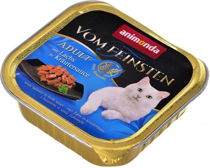 Produktbild animonda Vom Feinsten MIT LACHS IN KRÄUTERSAUCE (Senior, 1 Stk., 100 g)
