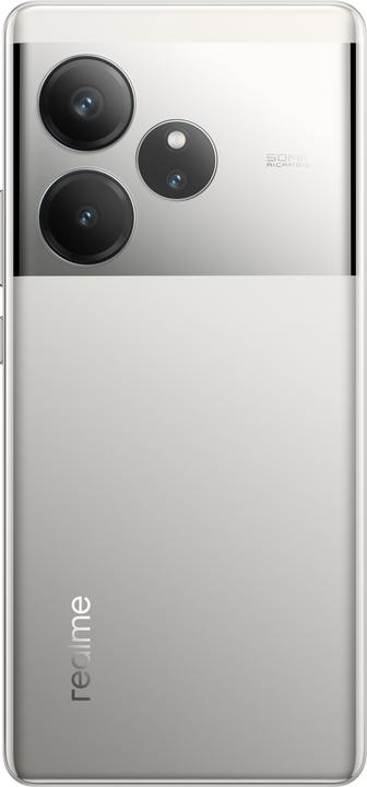 Actual product image realme GT 6 (512 GB, Fluid Silver, 6.78", Dual SIM, 5G)