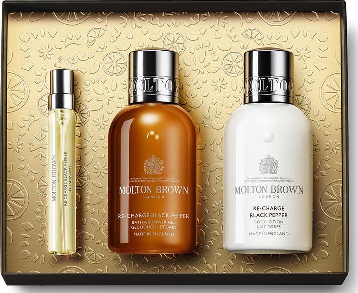 Immagine prodotto Molton Brown Bath Body Re Ch Set da regalo per la cura del corpo al pepe nero (Set per la cura dei capelli)