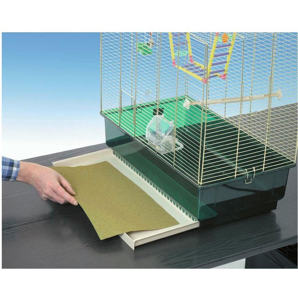 Kerbl Vogelsandteppich 28 x 43 cm, 6 Blatt, Sandboden (Vogel), Tierpflegemittel