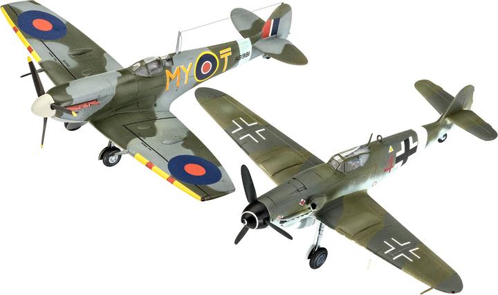 Image du produit Revell Combat Set Bf109G-10 & Spitfire Mk.V