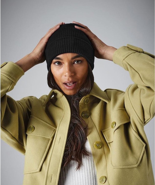 Actual product image Beechfield Organic cotton beanie (One size)
