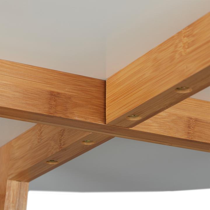 Actual product image Relaxdays Round Dining Table (80 x 80 x 75 cm)