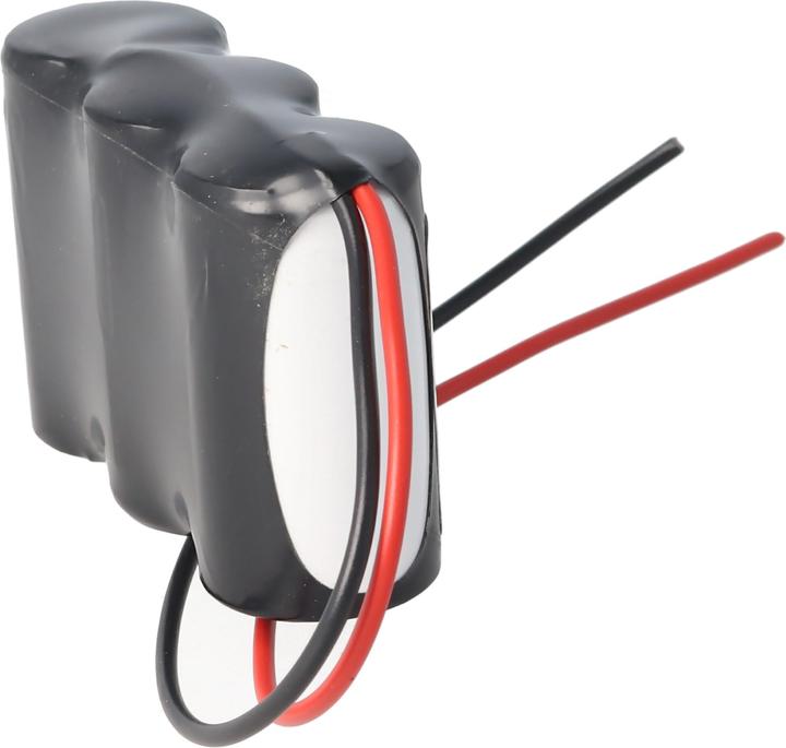 Immagine prodotto XCell Akku für Notbeleuchtung 3,6 Volt 1800mAh Sub-C mit 200mm Anschlusskabel, Abmessungen 69x23x43mm (1 pz., 1800 mAh, Accumulatore di carica elettrica)