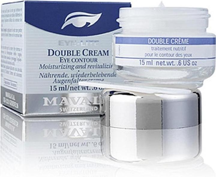 Image du produit Mavala double crème contour yeux (Crème pour les yeux, 15 ml, Jour + nuit)