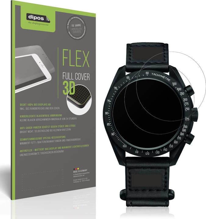 Produktbild Dipos Full Cover Schutzfolie Matt (Omega x Swatch Speedmaster Moonswatch)