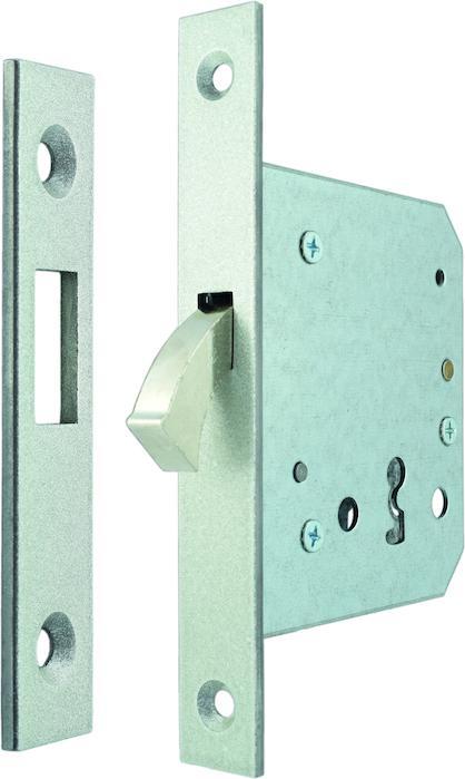 Actual product image Bever Sliding door lock 55mm PZm.Bl.u.Zirkelriegel