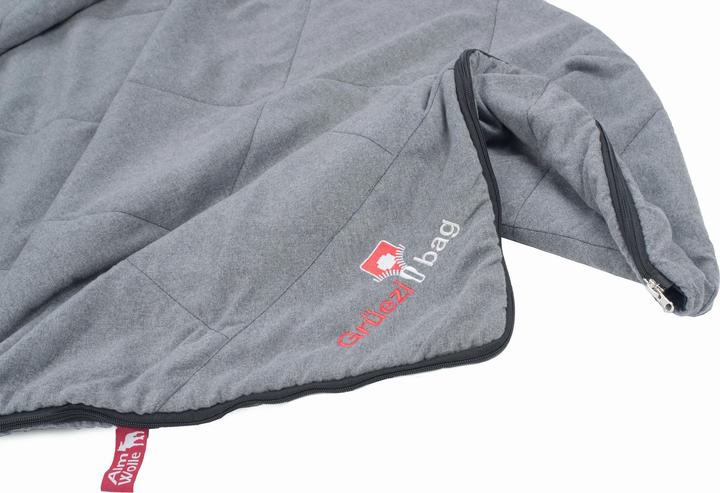 Image du produit Grüezi Bag WellhealthBlanket Sac de couchage en laine (200 cm)