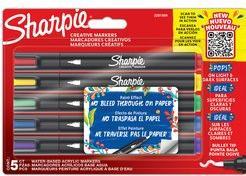 Produktbild Sharpie Creative Marker Bullet Tip | Sort & Hvid | 2 Stk (2x)