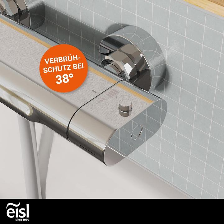 Produktbild Eisl Wannenarmatur Bad CARNEO Wannenfüllarmatur Chrom Schwallauslauf Wasserfall 1330090