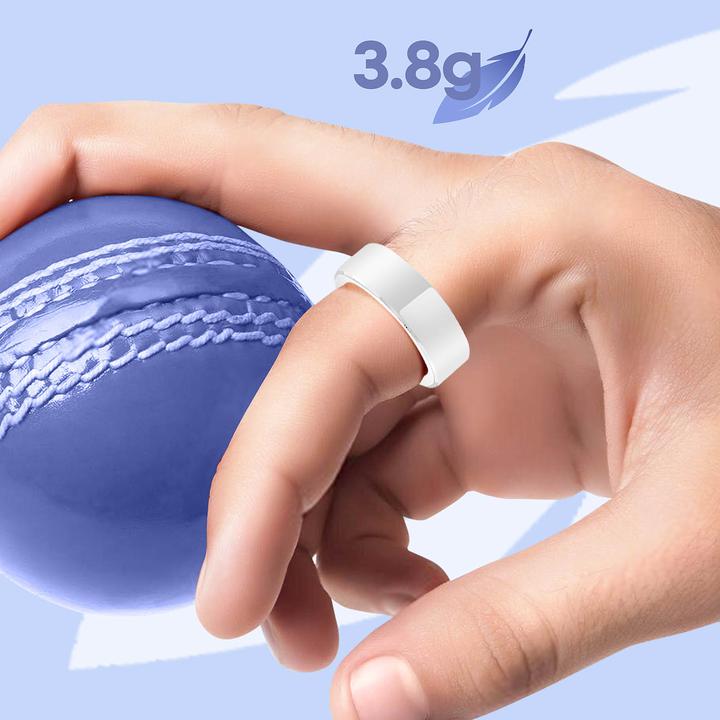 Actual product image Riversong smartring Trinity black SR01 (10, White)
