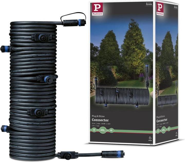 Produktbild Paulmann Outdoor Plug & Shine Kabel 1 in-7 out