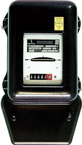 Actual product image Bzr-Bauer Three-phase counter certified 1040A