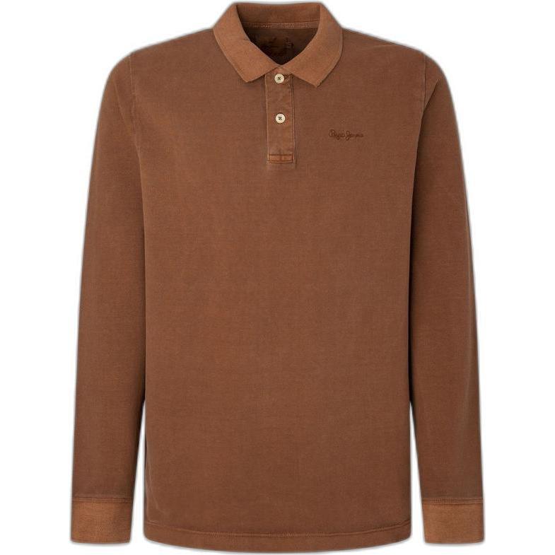 Pepe Jeans, Herren, Shirt, poo-shirt oiver, Braun, (L)