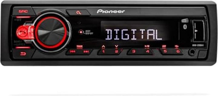 Actual product image Pioneer MVH-330DAB (Android car)