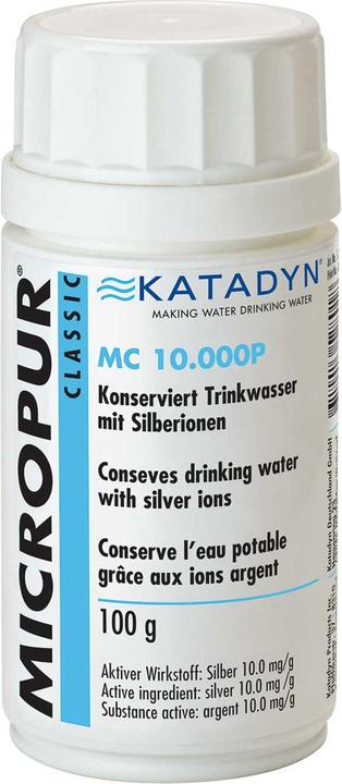 Nährwerte und Zutaten Katadyn Classic MC 10T