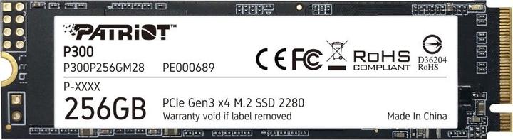 Produktbild Patriot P300 (256 GB, M.2 2280)