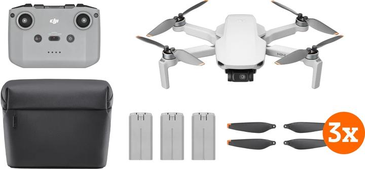 Produktbild DJI Mini 4K Fly More Combo (31 min, 249 g, 12 Mpx)