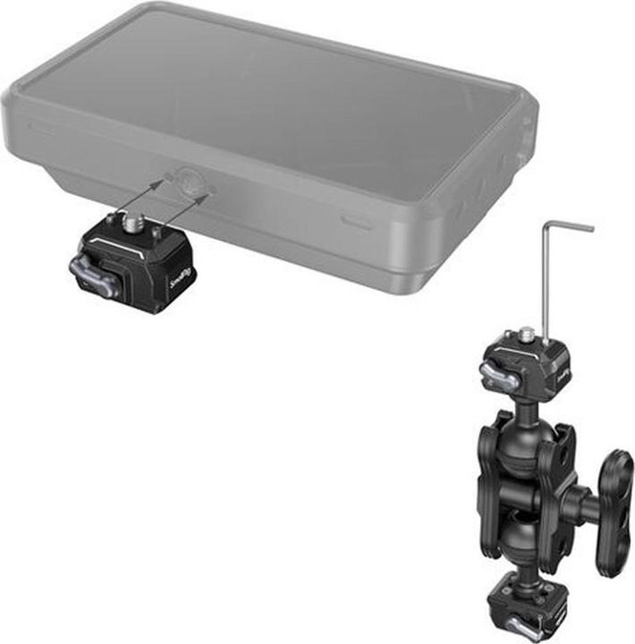 Produktbild SmallRig Drop in HawkLock mini Magic Arm with Quick Release Ball Head 3515B