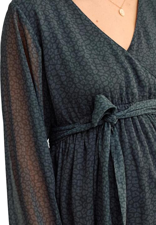 Produktbild Vertbaudet Kurzes Kleid mit Leo-Muster für Schwangerschaft und Stillzeit